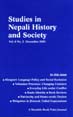 Studies in Nepali History and Society (SINHAS): Vol.8, No.2 December 2003 - Edt. Pratyoush Onta, Mery Des Chene, Sei -  SINHAS Journal